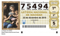 Lotería de Navidad 2019 Las Rozas CF